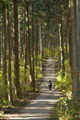 二人で登山