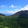 登らないと見れない　浅間山の風景