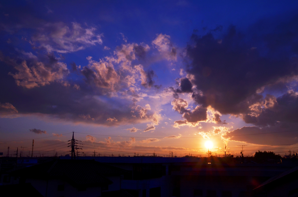 夕日がキレイな理由・・・