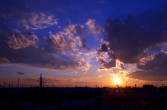 夕日がキレイな理由・・・