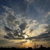 西の空