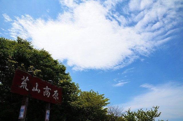 荒山高原・・・