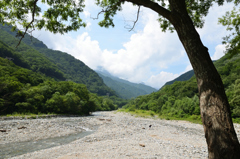 川のある風景