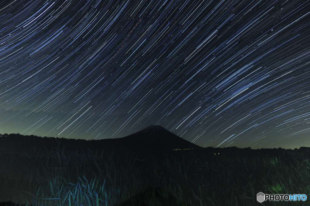 星の光跡