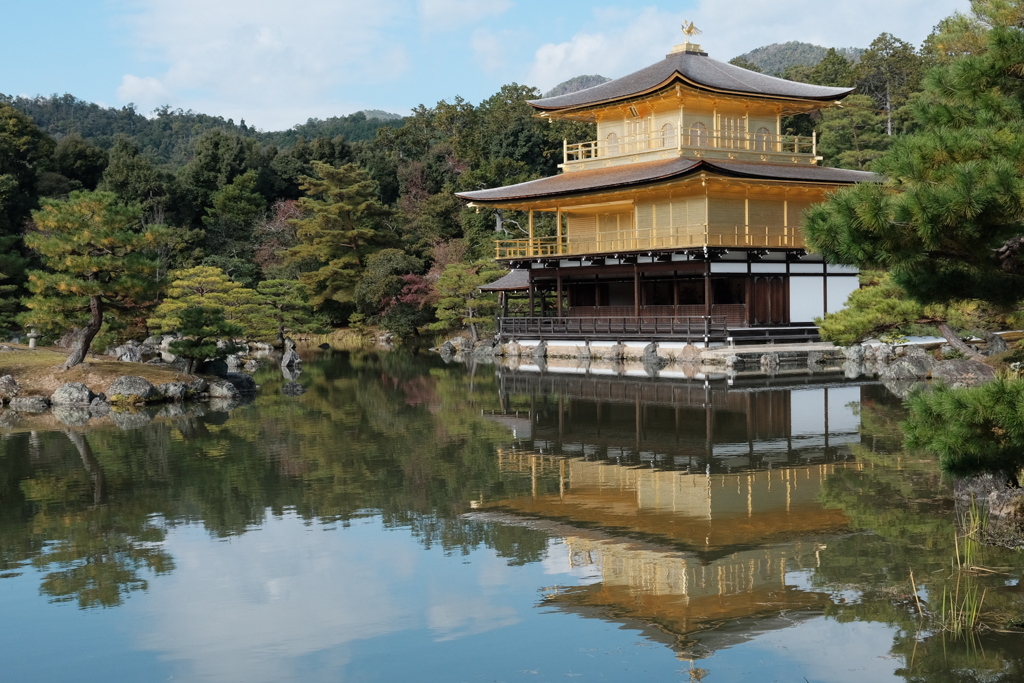 秋の金閣寺②
