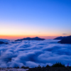 ツエノ峰の雲海