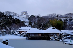 雪の日の彦根城