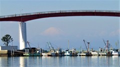 木更津からの富士山