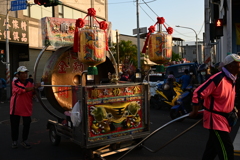 廟のお祭り
