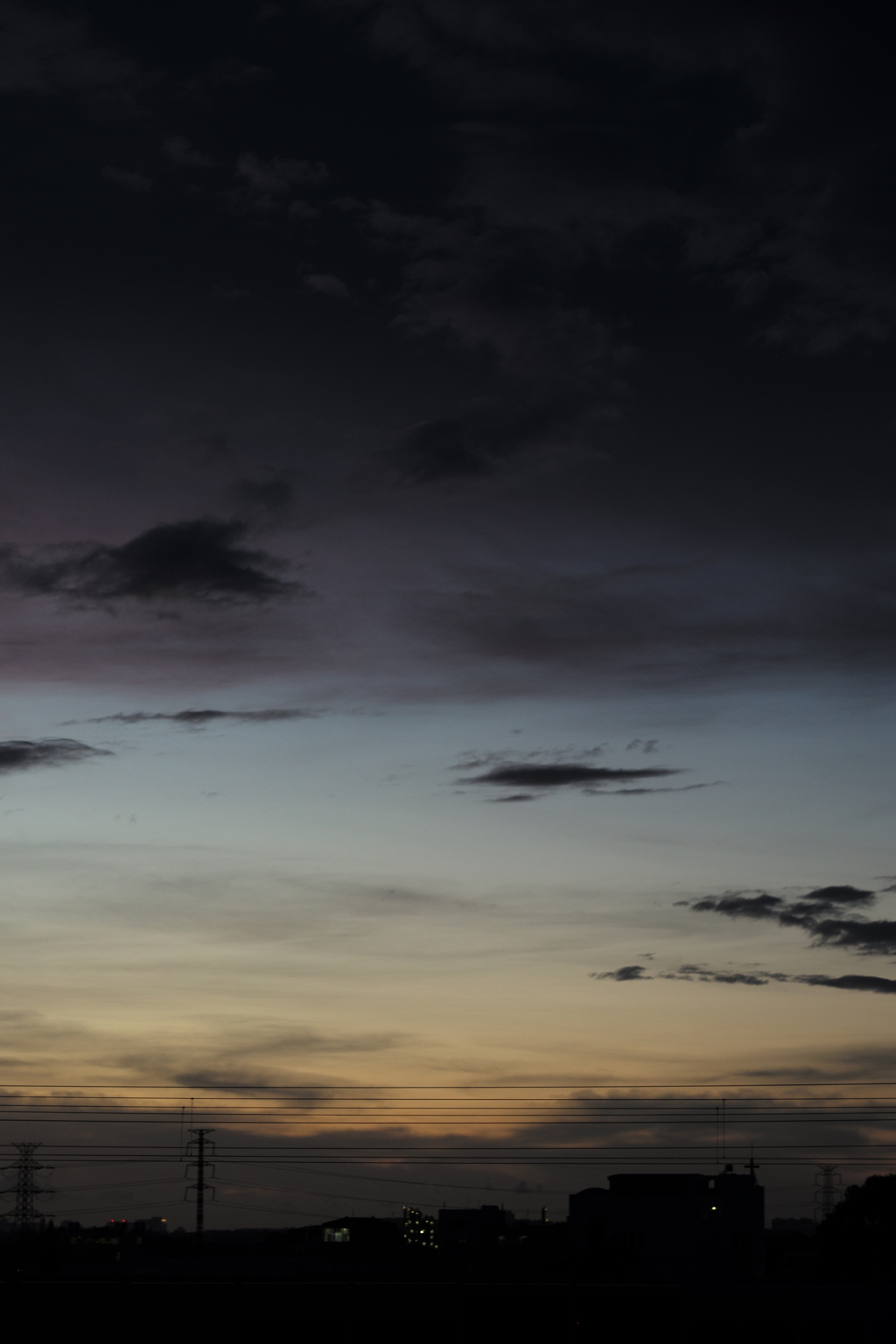 夕暮れ