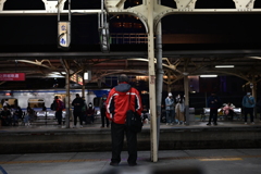 夜の台南駅