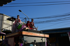 廟のお祭り