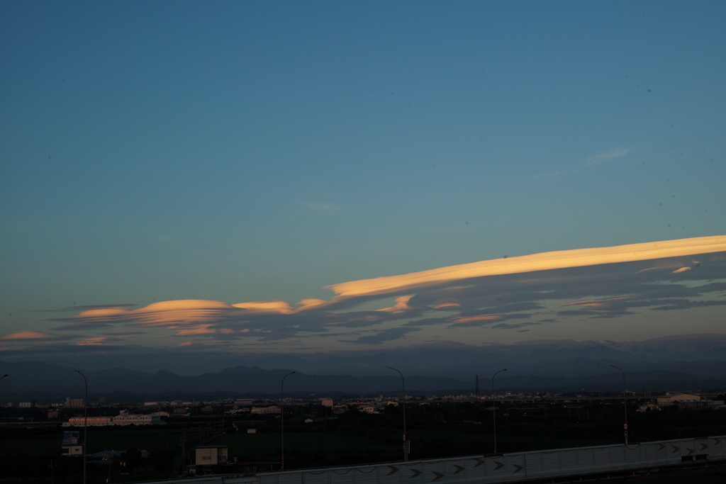 変わった形の雲その１