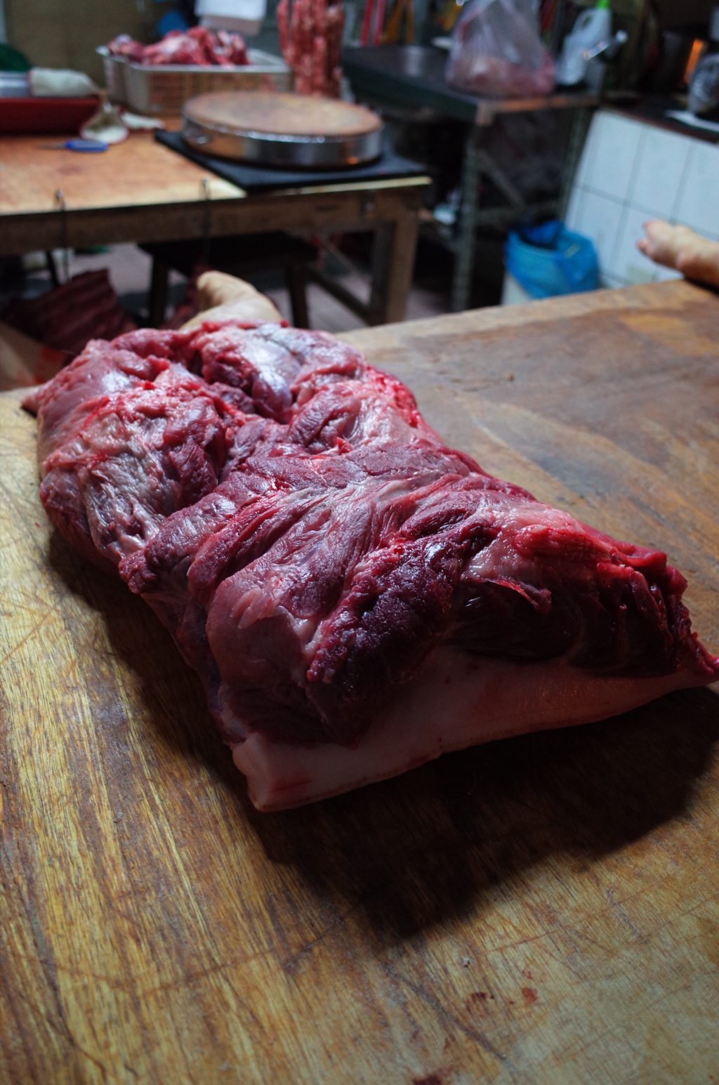 市場 肉