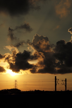 夕暮れ 夕暮れ