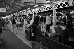 夜の台南駅