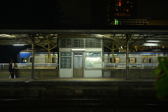 夜の台南駅
