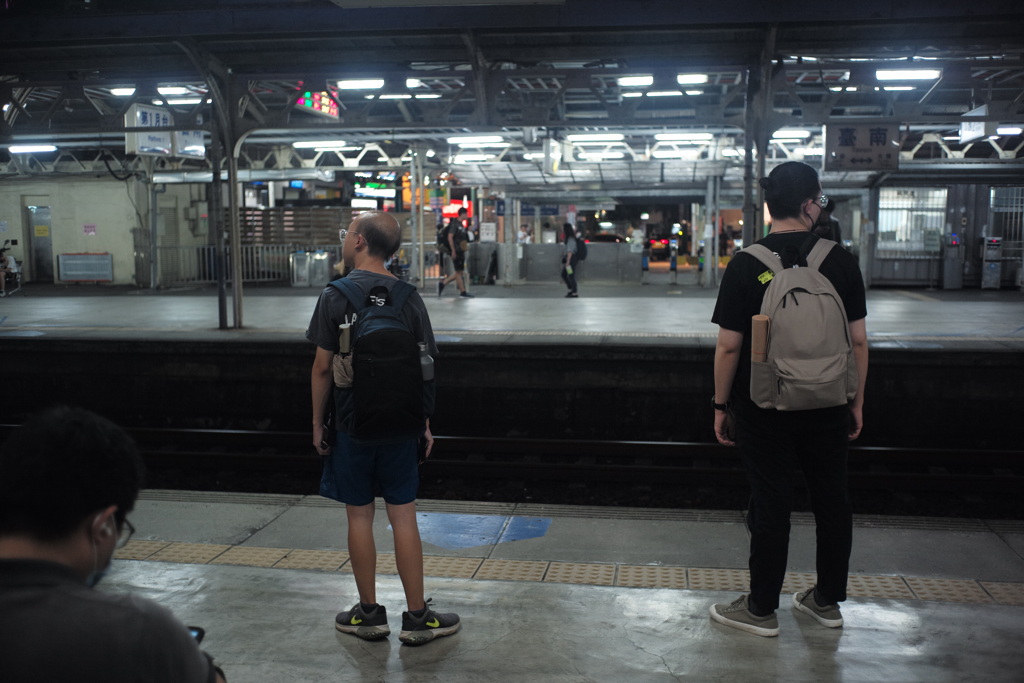 夜の台南駅