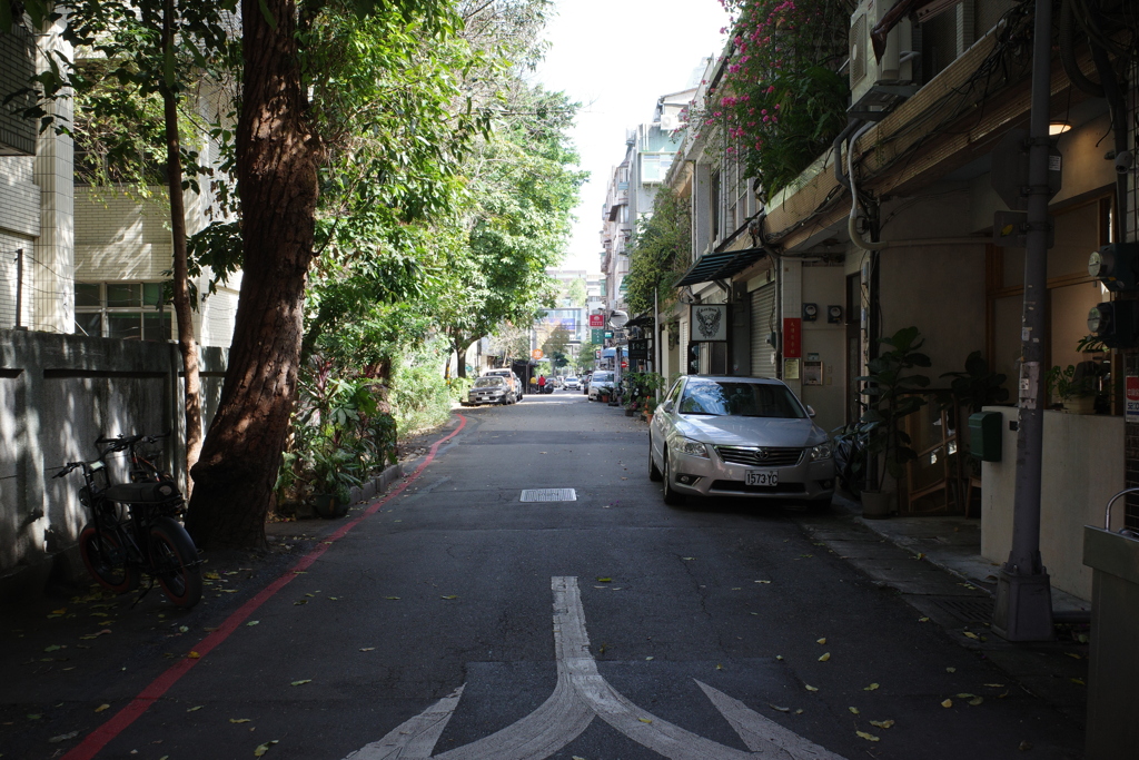 台北路地裏