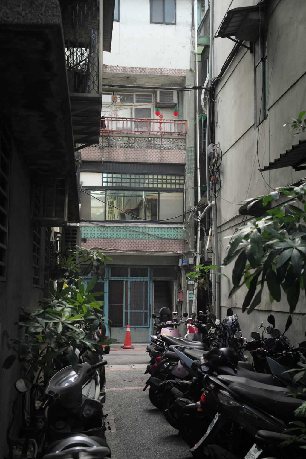 台北路地裏
