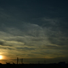 夕暮れ