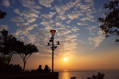 高雄　西子湾　夕日 06