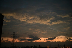 夕暮れ