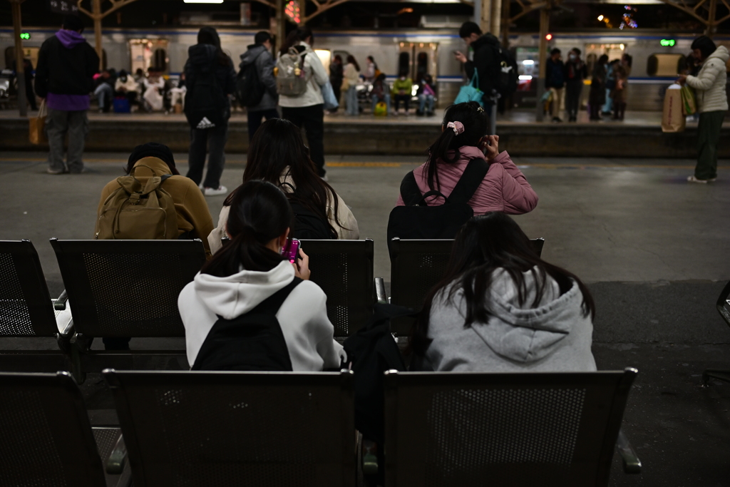 夜の台南駅