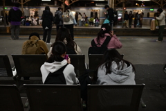 夜の台南駅