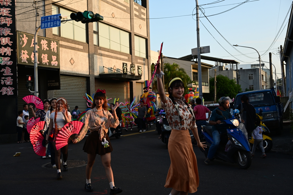 廟のお祭り