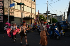 廟のお祭り