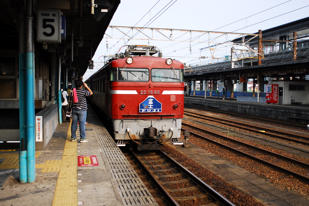 蔵出し写真　寝台特急富士