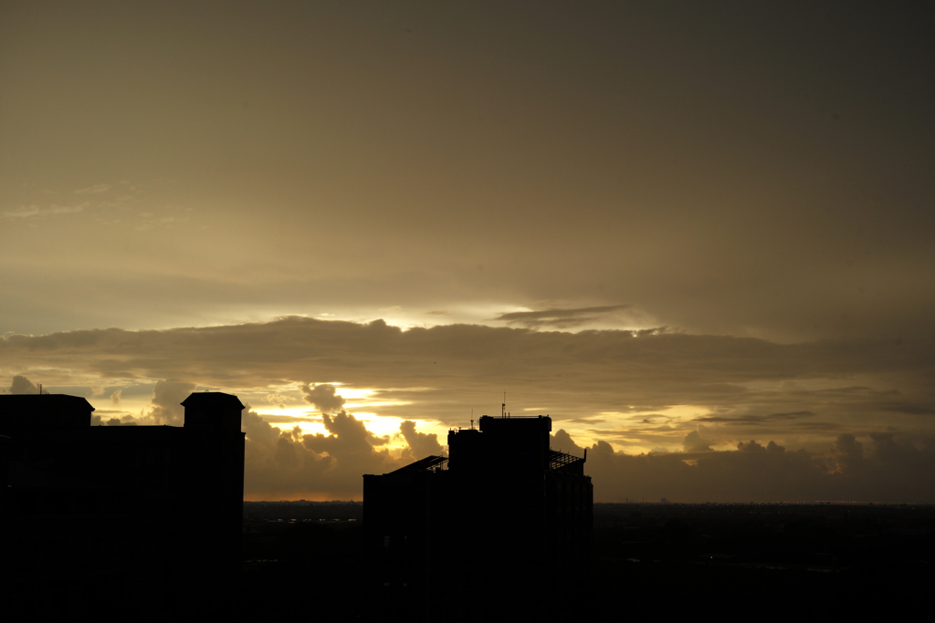 2017年７月６日の夕景その１