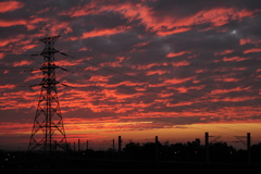 夕暮れ
