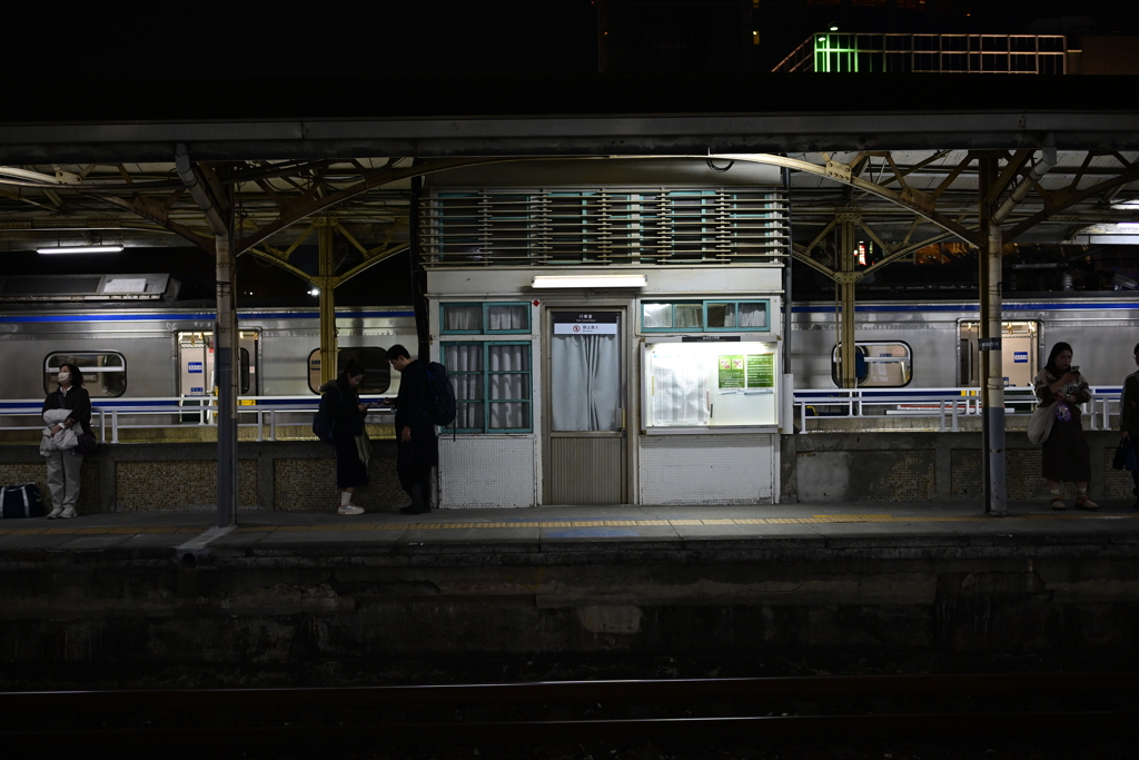 夜の台南駅