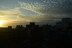 夕暮れ