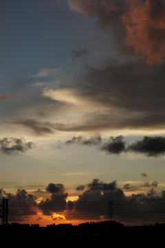 夕暮れ