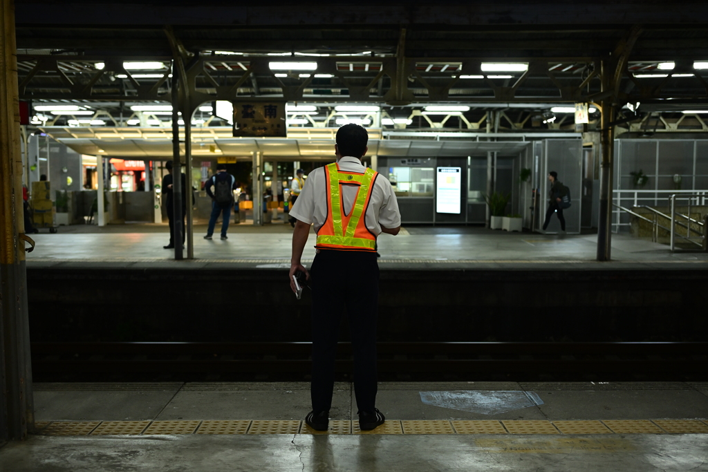 夜の台南駅