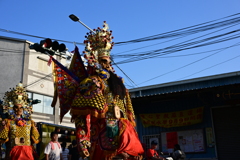 廟のお祭り