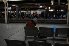 夜の台南駅