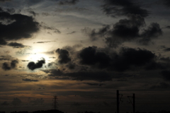 夕暮れ