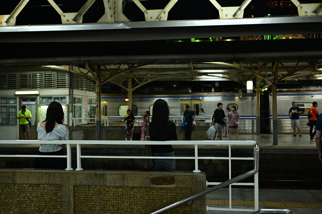 夜の台南駅