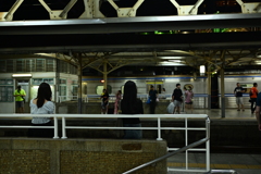 夜の台南駅