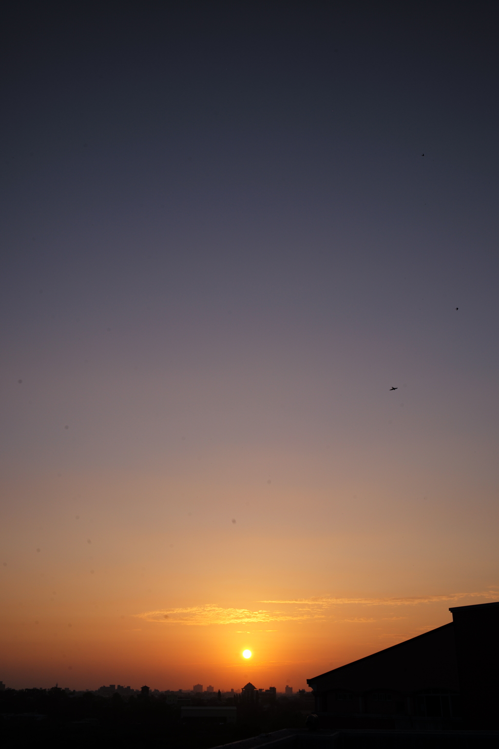 夕日
