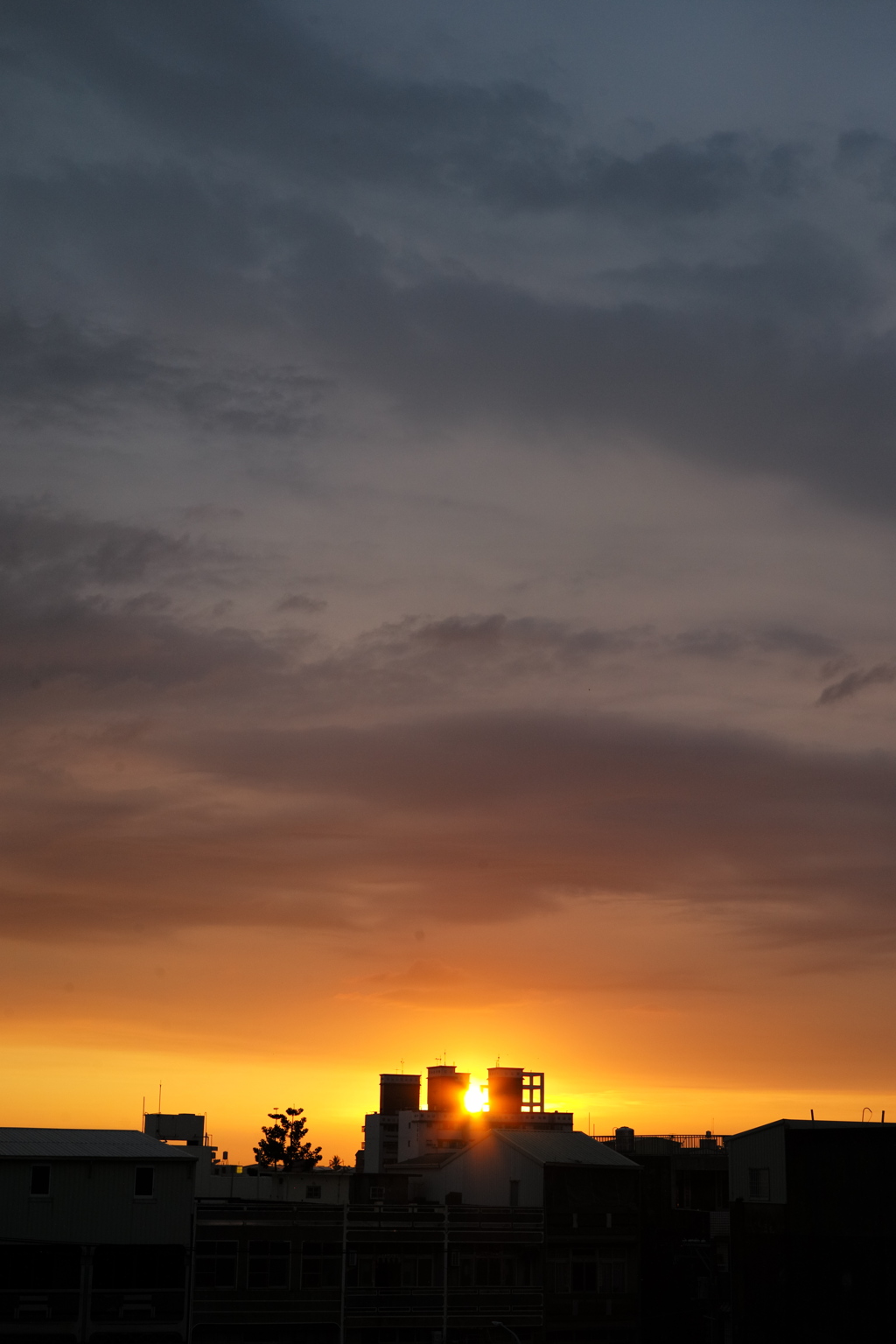 2017年6月8日の夕景