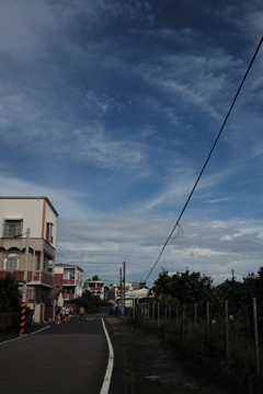 台湾台南台風の後１