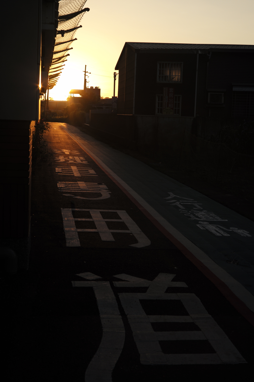 夕暮れ