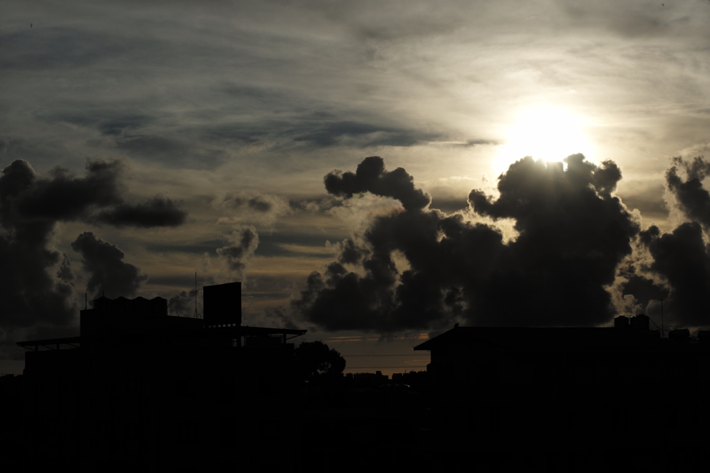 夕暮れ