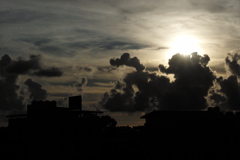 夕暮れ