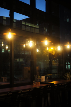 夜のカフェ 夜のカフェ